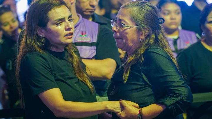 Grecia Quiroz, viuda del alcalde de Uruapan, Carlos Manzo, se reúne con Claudia Sheinbaum; llega a Palacio Nacional