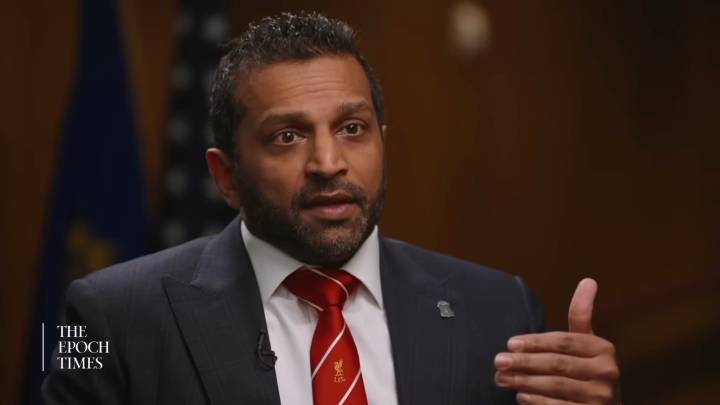 Kash Patel Says FBI Has ‘Numerous Options to Pursue’ On Dismissed Comey Case