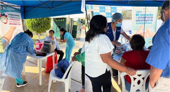 Ica: campaña de salud en la I.E. José Toribio Polo por el Día Mundial de la Diabetes