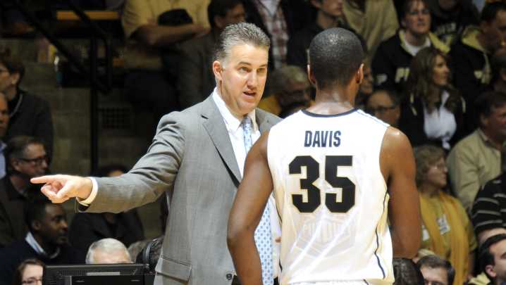 Purdue basketball coach Matt Painter says Rapheal Davis helped save his job