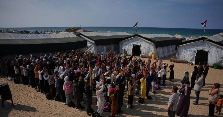 Most of Gaza's schools are destroyed and hundreds of thousands of children cannot go back to class