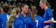Clear Creek-Amana sweeps, while Marion’s upset bid falls short in state volleyball quarterfinals