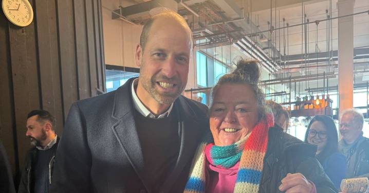 Gran who went viral after hilarious 'no teeth' video finally reunited with Prince William