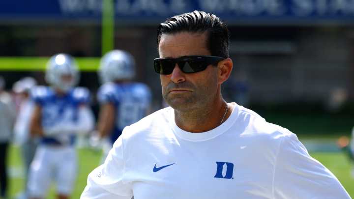 VIDEO: Manny Diaz on Duke football's road win at UNC