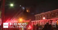 Large fire response to blaze at historic Baltimore building