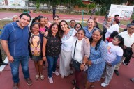Entrega Mara Lezama el Parque Antorchista completamente rehabilitado para el disfrute de las familias chetumaleñas