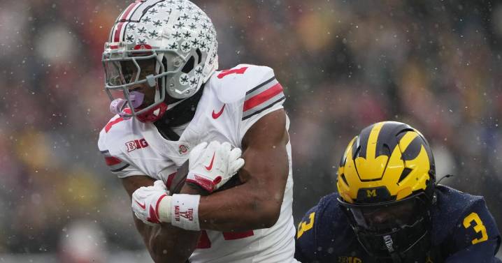 Top 25 roundup: No. 1 Ohio State beats No. 15 Michigan, sets up game with No. 2 Indiana for Big Ten title