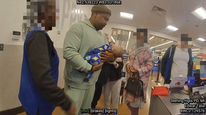 Bodycam video shows the moments a police officer saved an infant's life at a Metro