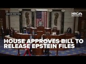 House approves bill to release Epstein files, heads to Senate for review