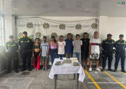 En Melgar fueron enviados a la cárcel ocho presuntos integrantes de grupo delincuencial dedicado al narcomenudeo