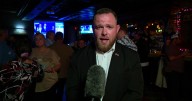 Texas State Senate District 9 Candidate Taylor Rehmet reacts to election night numbers