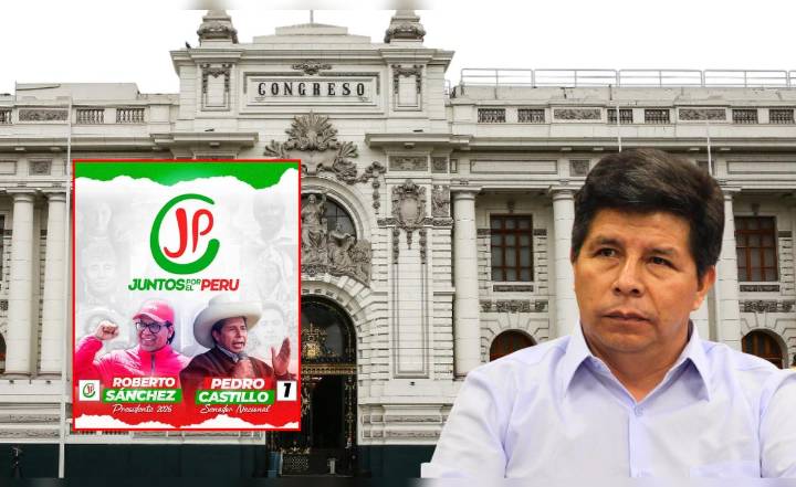 Pedro Castillo postulará al Senado con Juntos por el Perú, a poco de culminar el juicio en su contra