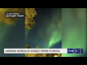 Northern lights seen in parts of the Tampa Bay area