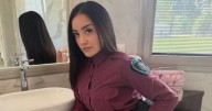 Una policía grabó videos en Tik Tok con el uniforme, desató un escándalo y fue suspendia