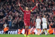 Virgil van Dijk hits back at Wayne Rooney in awkward touchline exchange after Liverpool beat Real Madrid