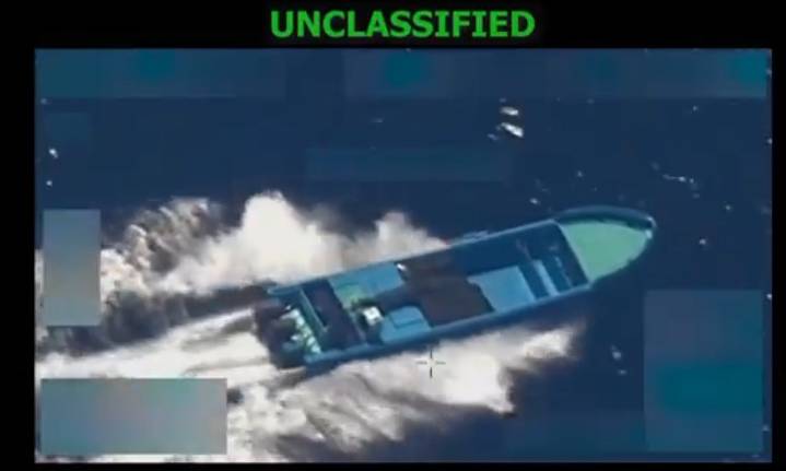 EE.UU. destruye una nueva 'narco lancha' en el Pacífico: hay tres personas muertas