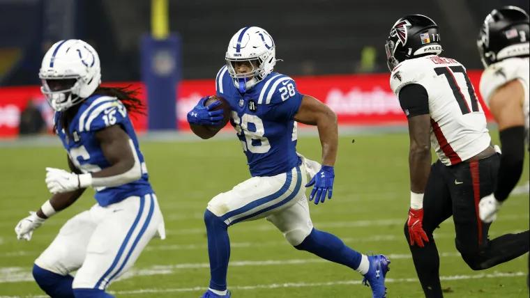 Jonathan Taylor stats today: Colts RB makes Indy franchise rushing history, secures OT winner in NFL Germany game