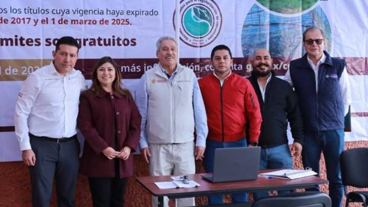 Facilitan trámite de concesiones de agua para pequeños productores