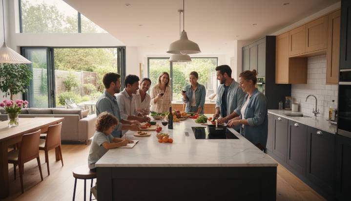 La cocina como el nuevo corazón del hogar: diseño, funcionalidad y vida social