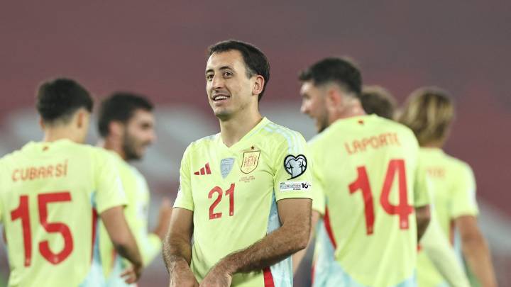 España pone pie y medio en el Mundial tras golear a Georgia de visitante