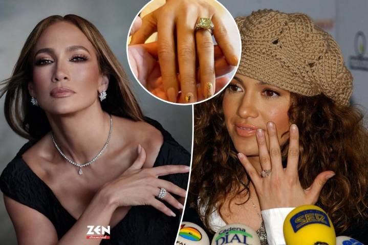 Four-time divorcee Jennifer Lopez selling engagement rings