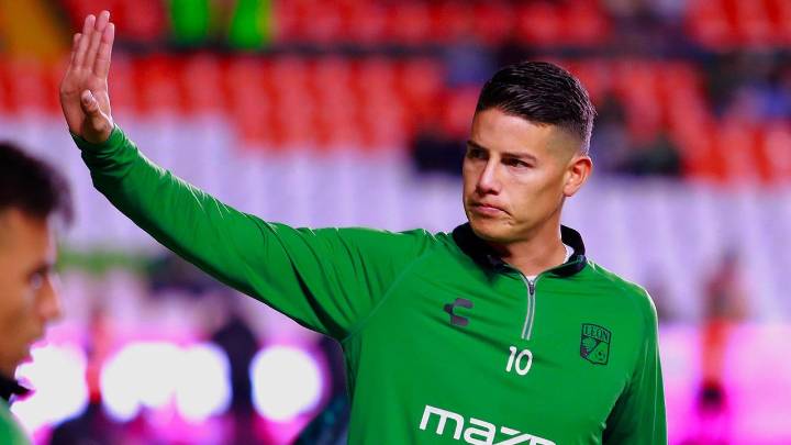 James Rodríguez le dice adiós al Club León: estas fueron las palabras de despedida del técnico Ignacio Ambriz