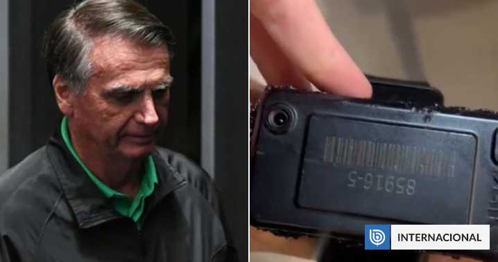 Jair Bolsonaro, detenido, reconoció que intentó usar un soldador en su tobillera electrónica