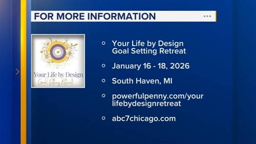 Your Life by Design Goal Setting Retreat to be held January 16