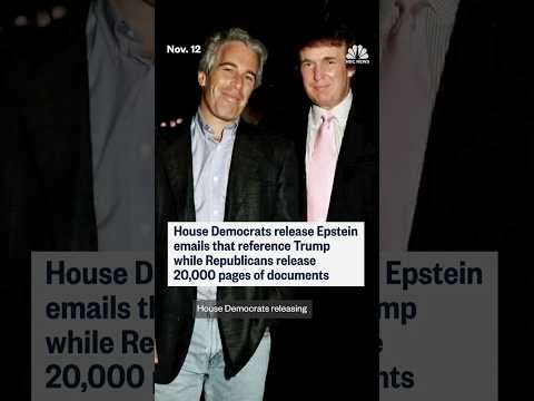House Democrats release Epstein emails referencing Trump, Republicans release 20,000 document pages
