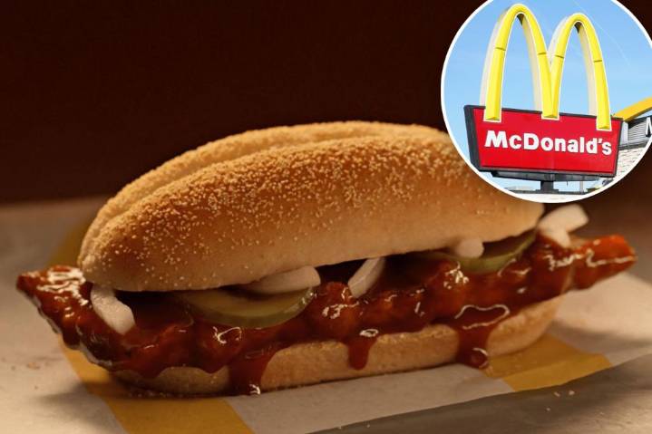 The McRib is back on the menu at some McDonald’s