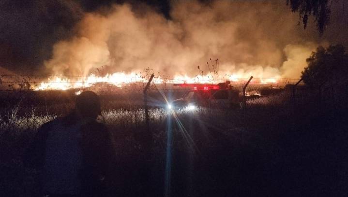 Reportan incendio en zona arqueológica de Teotihuacán