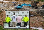 Golpe a la minería ilegal: Policía incautó 500 kilos de cianuro y más de 200 barras de explosivos del Clan del Golfo en Antioquia