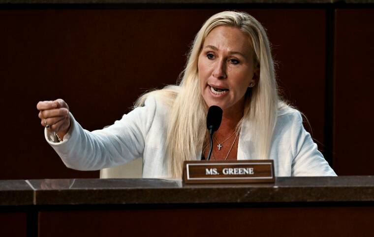 Marjorie Taylor Greene says she plans to resign in January