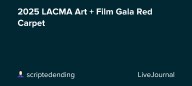 2025 LACMA Art + Film Gala Red Carpet: ohnotheydidnt