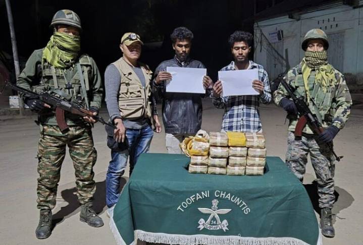 Banned Drugs Worth Rs 45 Crore Smuggled From Myanmar Seized In Mizoram; Two Held