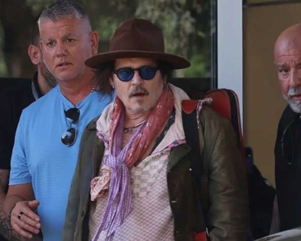 Johnny Depp ya está en Argentina: llegó en vuelo privado y tendrá una agenda cargada