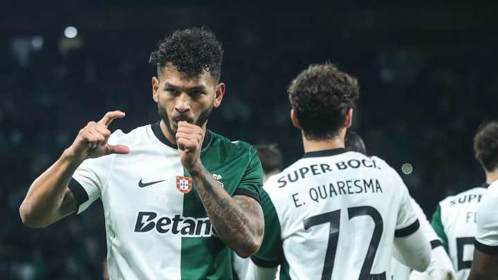 Luis Suárez, inspirado y enchufado en su regreso a Europa: video de su golazo en la victoria del Sporting en la Copa de Portugal