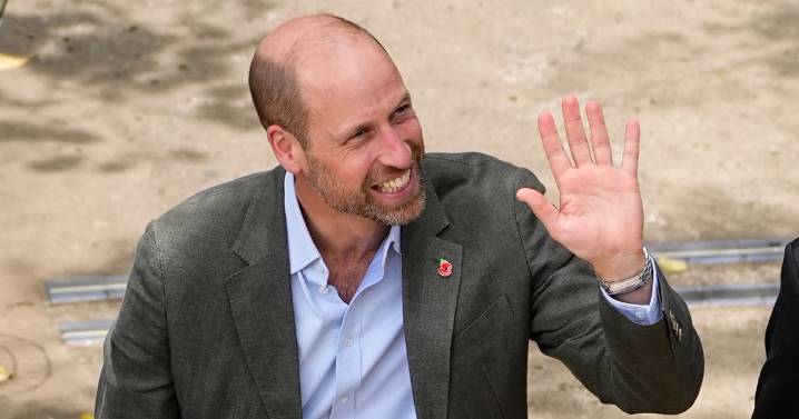 Prince William brushes off Andrew scandal as he breaks cover on historic trip