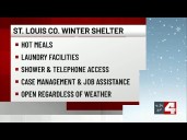 Warming shelters open throughout the St. Louis area