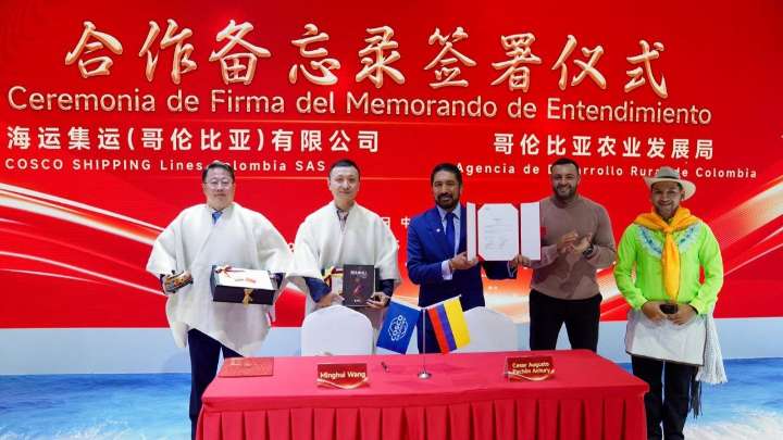 Acuerdos comerciales por más de 200.000 toneladas de productos agropecuarios logró Colombia en la Exposición de Importaciones de China