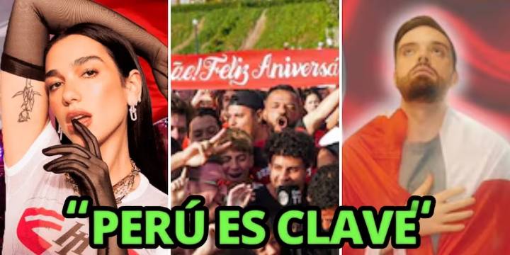Perú es clave: la semana intensa del país con Dua Lipa, Ibai Llanos y Lima inundada de brasileños por la final de la Copa Libertadores