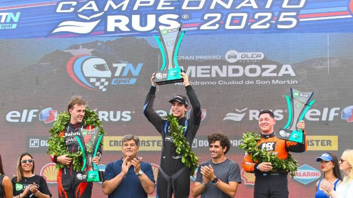 Damiani conquistó el título de la Clase 2 del TN y Blotta terminó 3º
