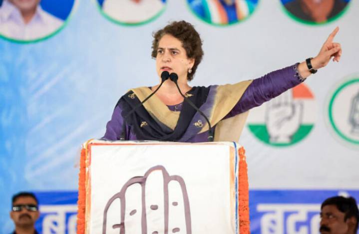 Priyanka Gandhi Urges Focus On Jobs, Development In Bihar Rallies; Jabs At NDA’s Governance In State