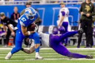 Lions rule out starting TE, list 10 other players as questionable vs. Eagles