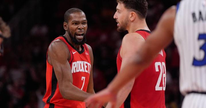 Durant scores 35, Sengun adds 30 as Rockets beat Magic 117