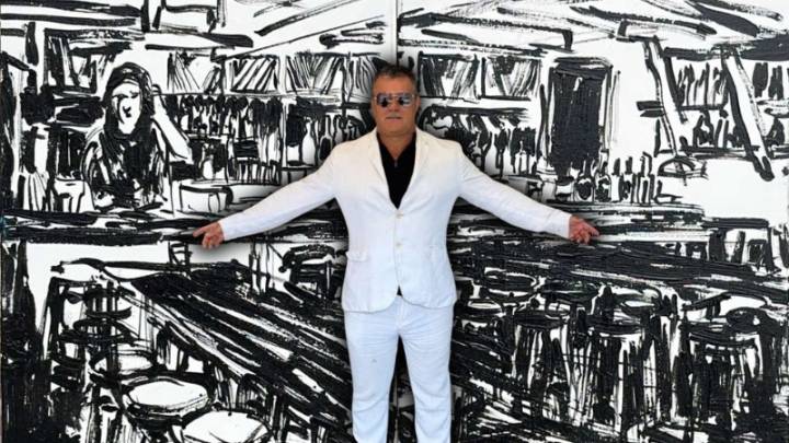 Pintor Luis Angulo inaugura su individual ‘Barranco en Tecnicolor’