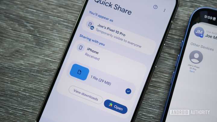 Pixel 10’s Quick Share update for AirDrop has an annoying Wi