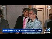 Trump calls for DOJ probe into other Epstein ties, including Clinton