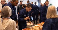GALLERY: American Legion feeds Coast Guard cadets Thanksgiving dinner in Ocean City
