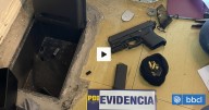 Banda dedicada a la venta de drogas tenía chaleco antibalas y una caja fuerte con arma y municiones